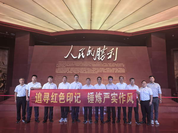宿州公司黨支部開展“追尋紅色印記 錘煉嚴(yán)實作風(fēng)”主題黨日活動